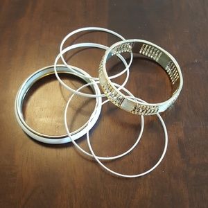 NY&Co. Bangle Bracelets - Set of 6